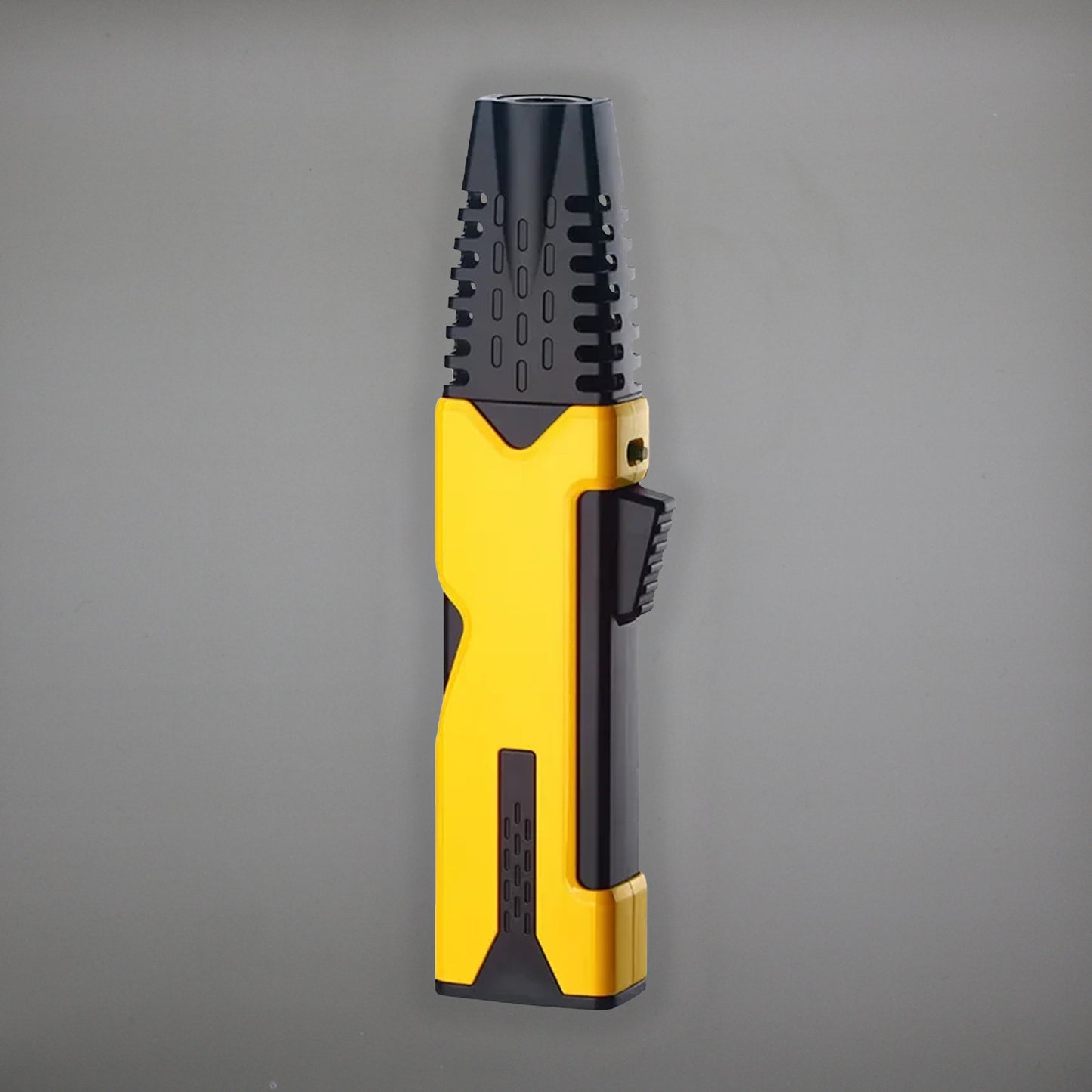 FireSaber - Butane Gas Turbo Jet Flame Torch Lighter - Fire Saber - K37 - Yellow