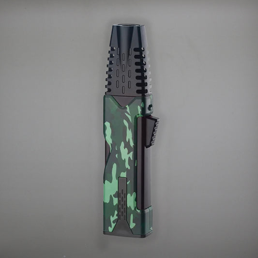 FireSaber - Butane Gas Turbo Jet Flame Torch Lighter - Fire Saber - K37 - Camo