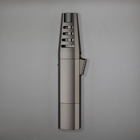 FireSaber - Butane Gas Turbo Jet Flame Torch Lighter - Fire Saber - TH857 - Grey