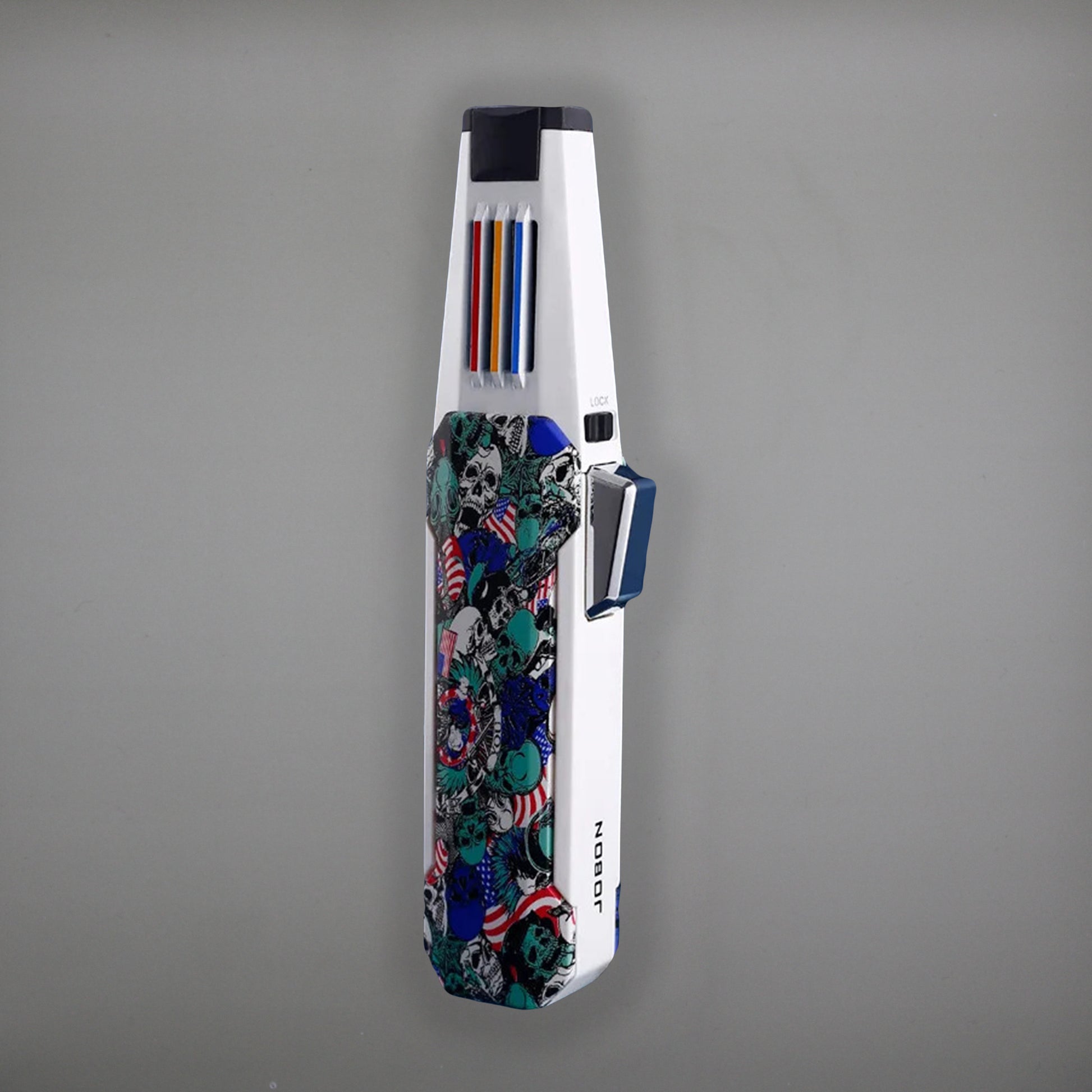 FireSaber - Butane Gas Turbo Jet Flame Torch Lighter - Fire Saber - zb198 - Graffitti