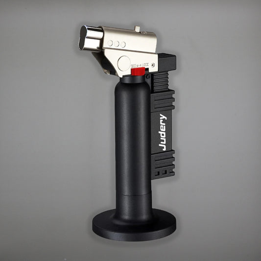 FireSaber - Butane Gas Turbo Jet Flame Torch Lighter - Fire Saber - SG300 - Black