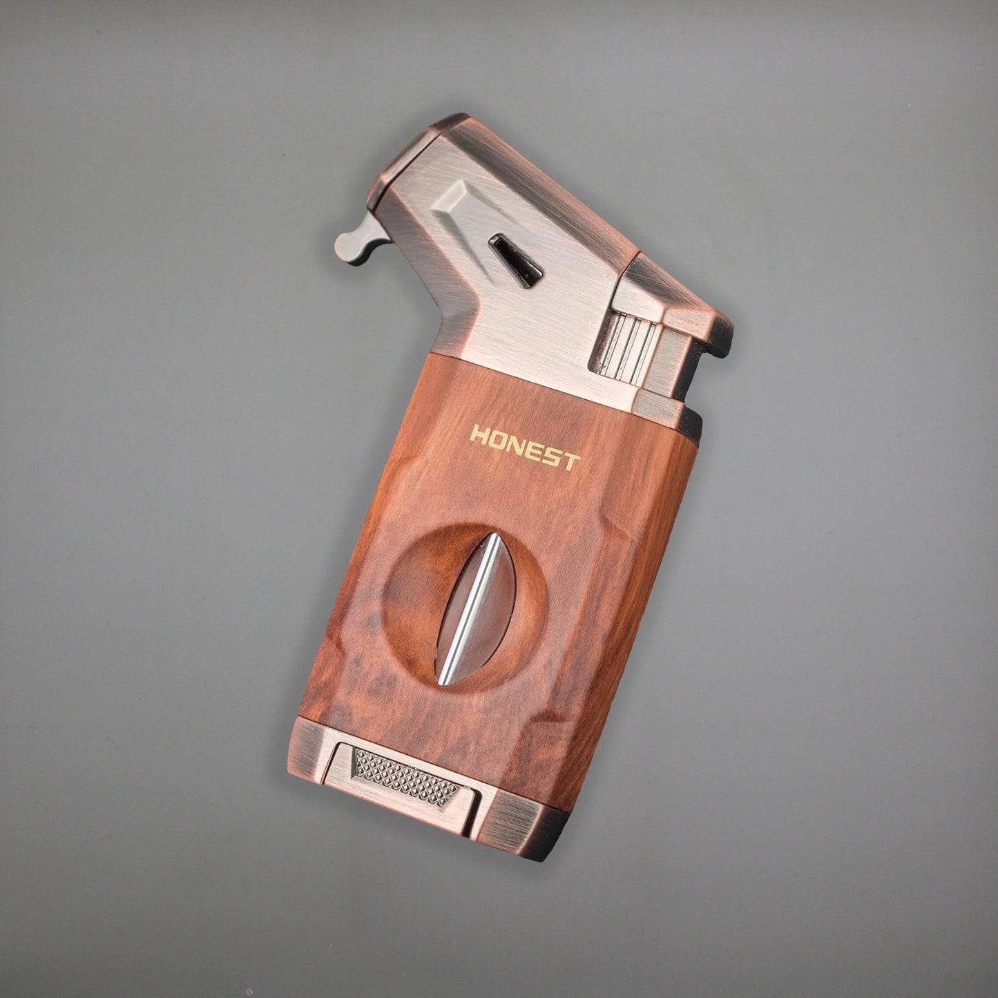 FireSaber - Butane Gas Turbo Jet Flame Torch Lighter - Fire Saber - BC1 - Wood