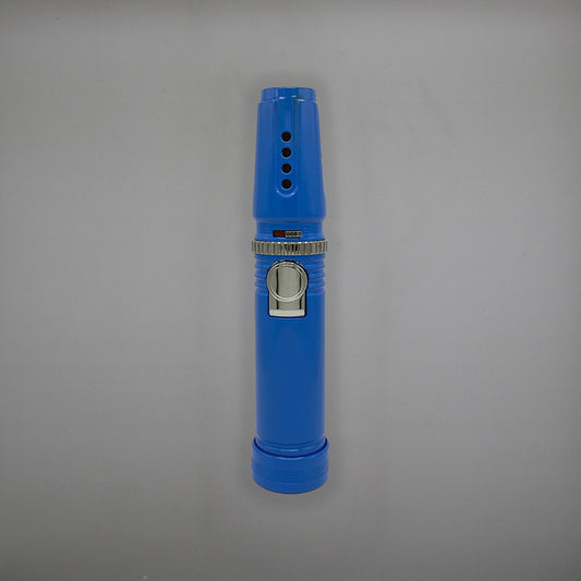 FireSaber - Butane Gas Turbo Jet Flame Torch Lighter - Fire Saber - db606 - Blue