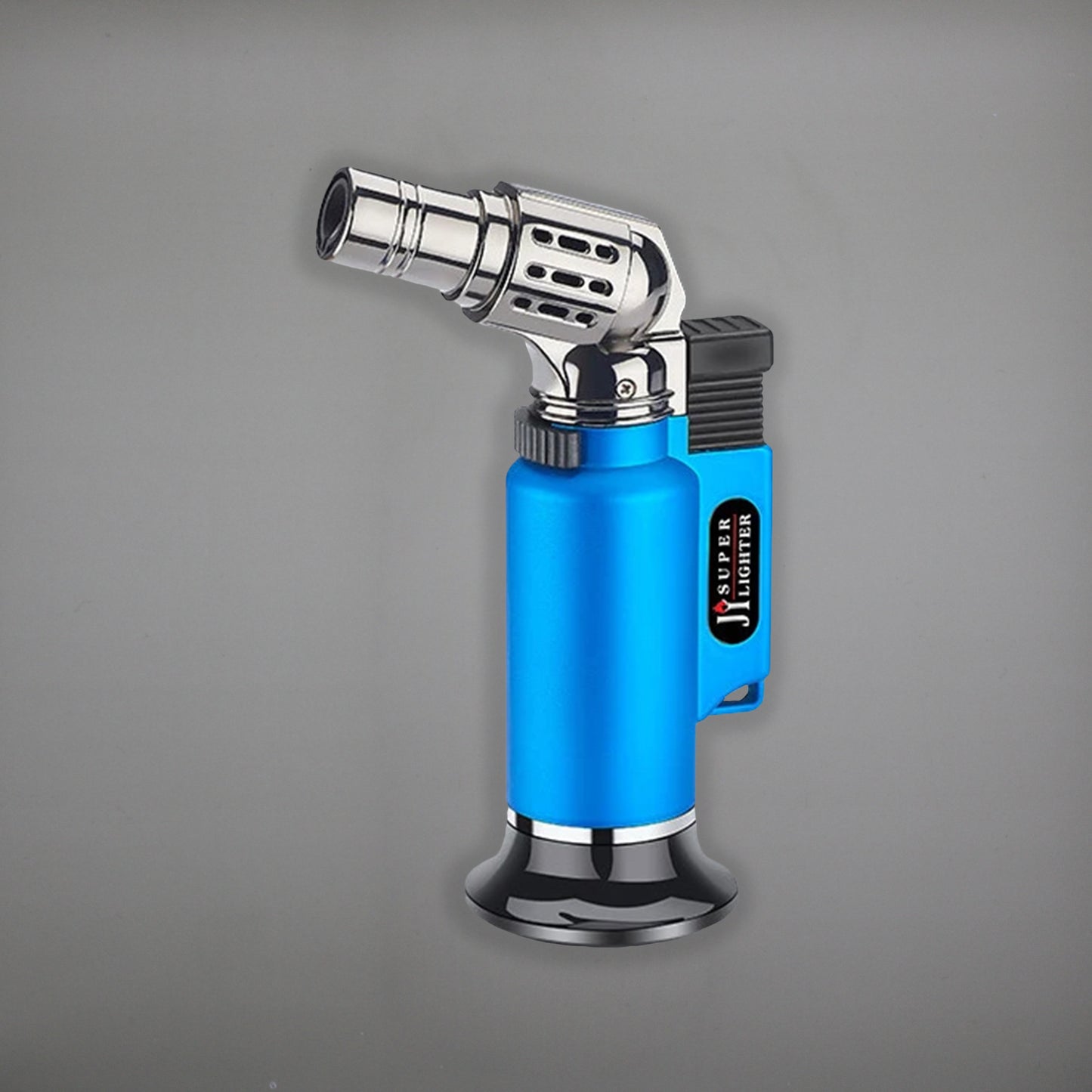 FireSaber - Butane Gas Turbo Jet Flame Torch Lighter - Fire Saber - LF550 - Blue