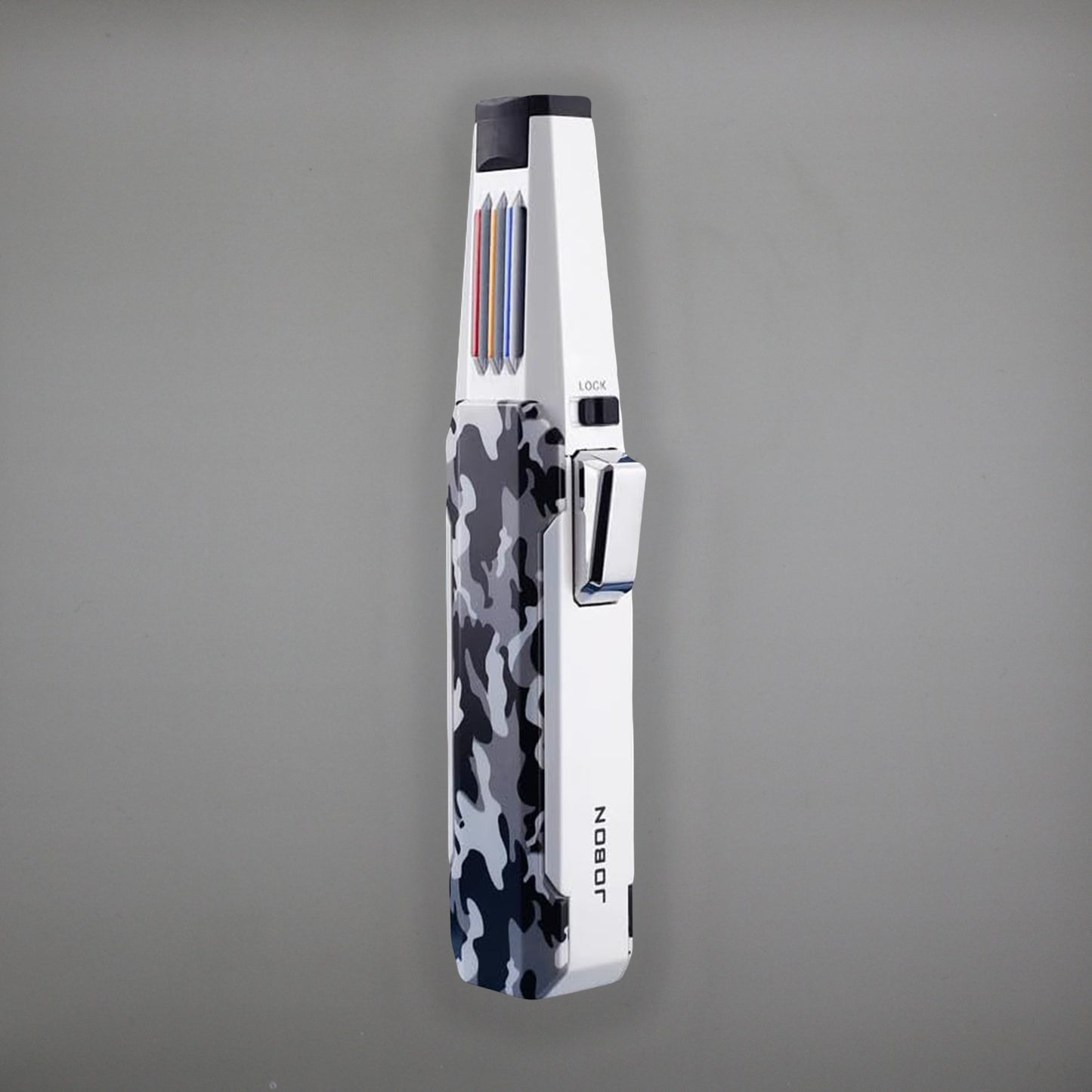 FireSaber - Butane Gas Turbo Jet Flame Torch Lighter - Fire Saber - zb198_front - Camo